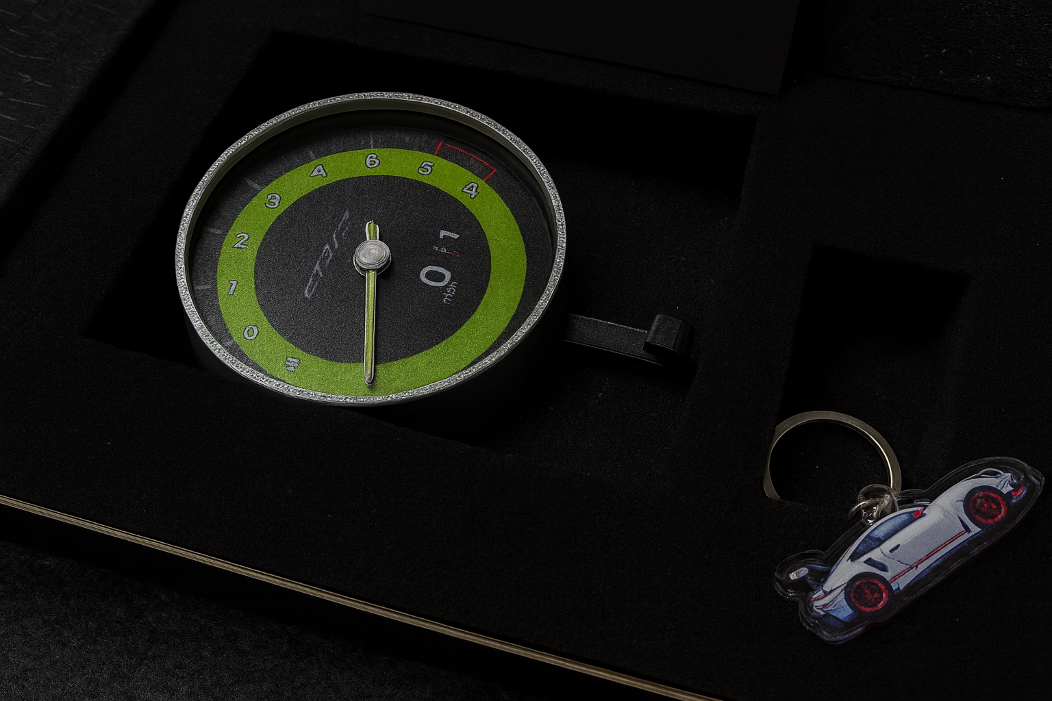 Porsche 911 GT3 RS Tachometer Key Hook – RPM Gauge Inspired Wall Mount