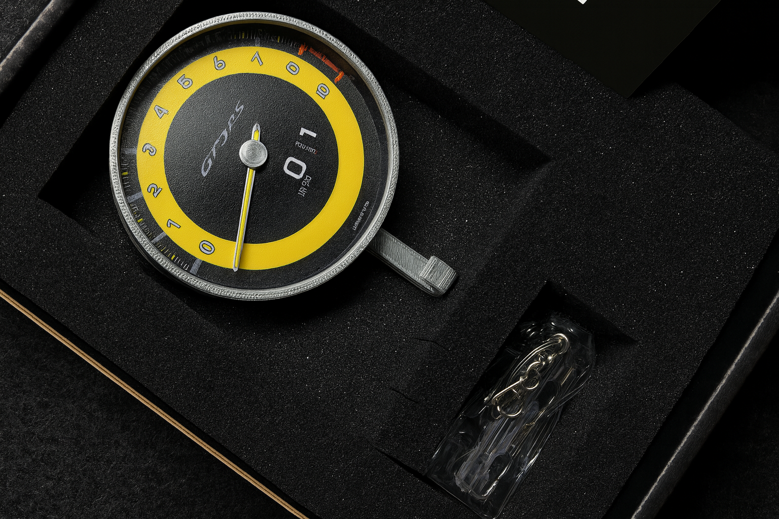 Porsche 911 GT3 RS Tachometer Key Hook – RPM Gauge Inspired Wall Mount