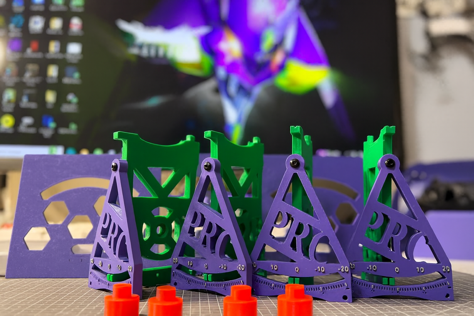 RC Setup Gauge – 1/10 Scale Camber & Toe Adjustment Tool | Compatible with TAMIYA, Kyosho, PTG2R