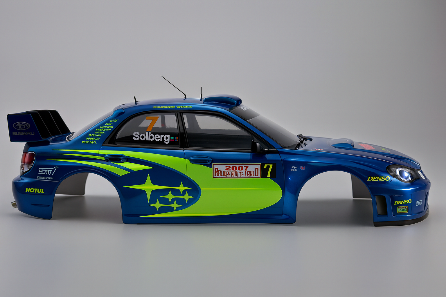 🏁 Killerbody Subaru Impreza WRC 2007 1/10 Electric Touring/Rally Car Body (Finished) 190mm