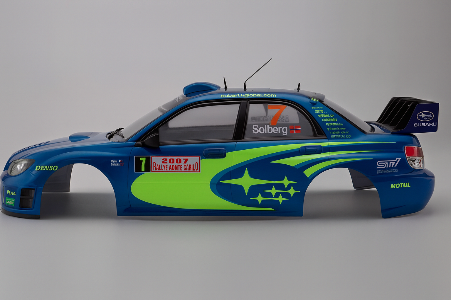 🏁 Killerbody Subaru Impreza WRC 2007 1/10 Electric Touring/Rally Car Body (Finished) 190mm