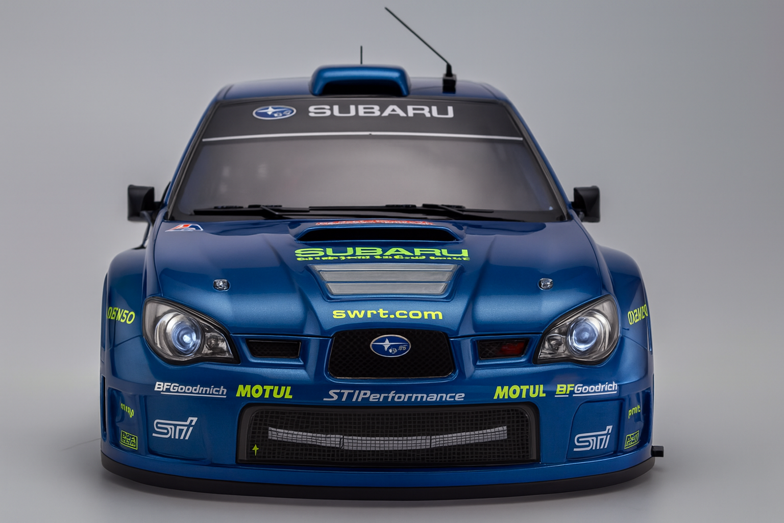 🏁 Killerbody Subaru Impreza WRC 2007 1/10 Electric Touring/Rally Car Body (Finished) 190mm