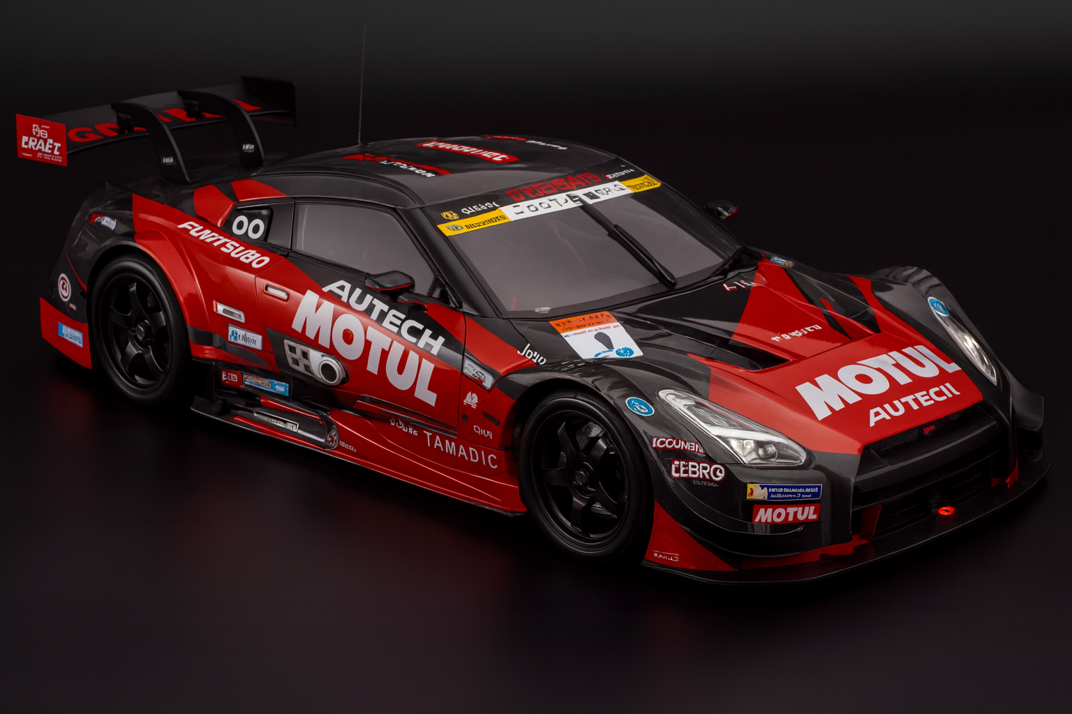 Killerbody Motul Autech GT-R — 1/10 Pre-Painted RC Touring Drift Body Shell (LED-Ready, 257mm)