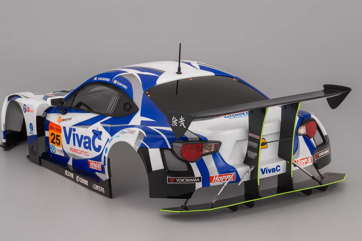 Killerbody VivaC 86 MC 2016 (48770) — 1/10 Pre-Painted RC Drift/Touring Body Shell with LED-Ready Light Buckets