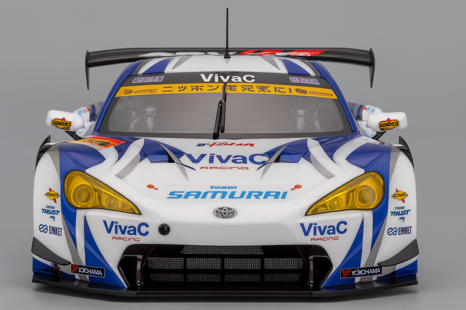 Killerbody VivaC 86 MC 2016 (48770) — 1/10 Pre-Painted RC Drift/Touring Body Shell with LED-Ready Light Buckets